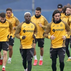 El Getafe se reencuentra y trabajará desde el domingo