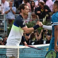 Murray no puede con Kyrgios en su vuelta a las pistas
