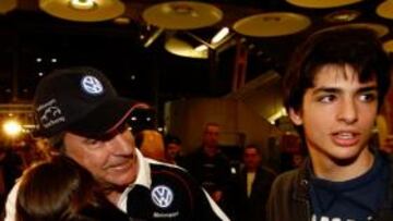 Carlos y Carlitos Sainz competirán juntos en Alcañiz