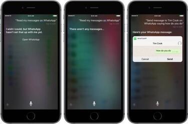 Como hacer que Siri lea y envíe mensajes de WhatsApp en iPhone