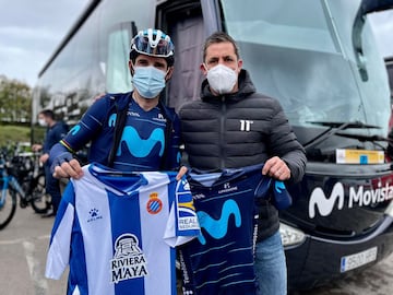 Alejandro Valverde y Joan Capdevila.