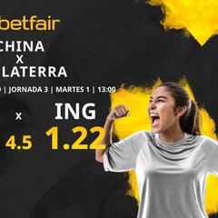 China vs. Inglaterra: horario, TV, estadísticas, clasificación y pronósticos del Mundial Femenino 2023