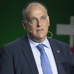 Tebas: "Si el problema es LaLiga, LaLiga se aparta del fútbol femenino"