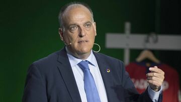 Javier Tebas, presidente de LaLiga. 