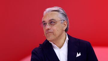 Luca de Meo, en una conferencia reciente en París.