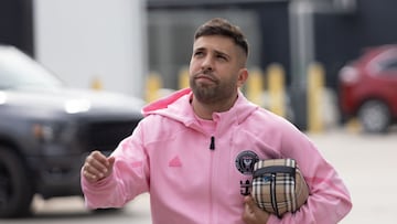 Jordi Alba misses out for Inter Miami