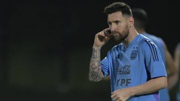 ?lvaro Morales, sin piedad con Messi tras hat-trick de Gon?alo Ramos