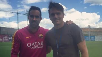 “Lo recibí en Barcelona...”: Claudio Bravo le da el último golpe a Rafael Olarra