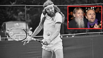Torben Ulrich (en el recuerdo, con su hijo, Lars)