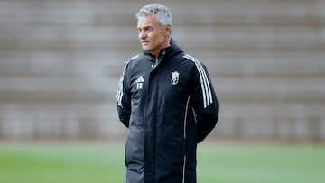 Fran Escribá en sus horas más complicadas.