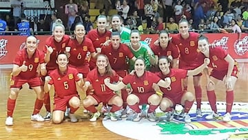 Espa?a remonta el tanto inicial y golea a Italia en Archena