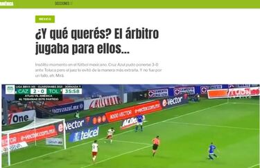 Acción del árbitro Óscar Macías sorprendió hasta en Francia