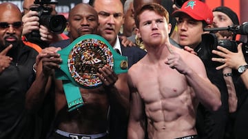 Mayweather: &quot;Ten&iacute;a casi 40 a&ntilde;os y le gan&eacute; f&aacute;cil al Canelo&quot;