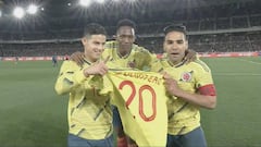 Falcao dedicates winning goal to Juan Fer' Quintero