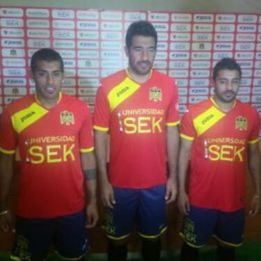 Unión Española presenta a sus tres refuerzos argentinos