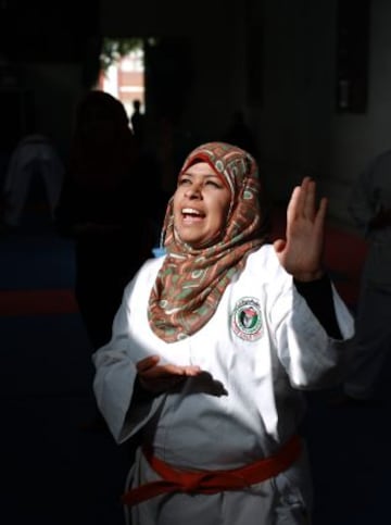 El kárate femenino llega a Gaza