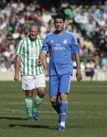 Las leyendas del Madrid se imponen ante las del Betis