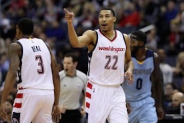 OTTO PORTER (Washington Wizards). 23 años. Promedios 2016-17: 14,2 puntos, 6,5 rebotes y 1,6 asistencias.