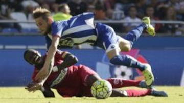 Momento de la lesión de Diop