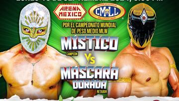 Este es el cartel del CMLL para este 16 de septiembre en la Arena México.