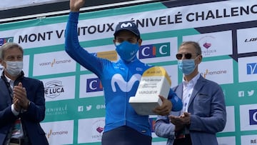 Miguel Ángel López gana el Desafío Mont Ventoux antes del Tour de Francia.