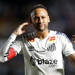 Neymar cambia la cara del Santos