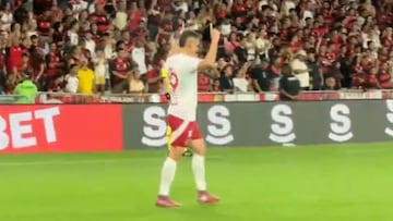 El golazo de Borré: asistencia de Carbonero, enganche y adentro