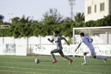 Debut del primer futbolista chino que ficha el Real Madrid