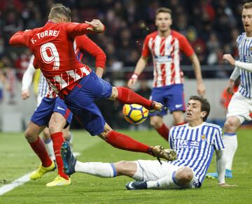 Atlético-Real Sociedad in images