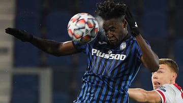 Duv&aacute;n Zapata, delantero de Atalanta