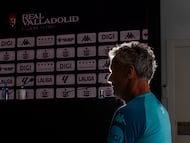 25/02/26 Fran Escribá entrenador del Real Valladolid. ENTREVISTA