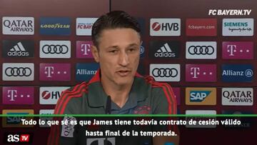 Kovac: "James se queda en el Bayern"