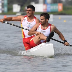 Alberto Pedrero y Pablo Graña, oro mundial en C2 200