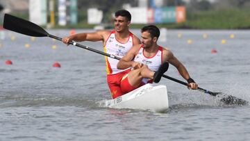 Alberto Pedrero y Pablo Graña, oro mundial en C2 200