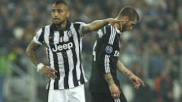Arturo Vidal alcanzó los 50 partidos en torneos de la UEFA.