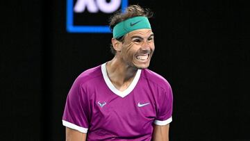 As¨ª le fue a Nadal en sus 28 finales de Grand Slam