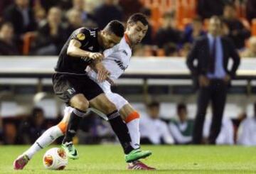 Javi Fuego y Marcelinho.