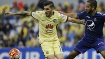 Ventura Alvarado fue el autor del primer gol del Am&eacute;rica en el triunfo 4-0 sobre Motagua.