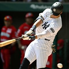 Así fue la actuación de Giancarlo Stanton contra los Diablos Rojos del México