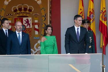 La ministra Raquel S¨¢nchez ensombrece a la reina Letizia por su vestido
