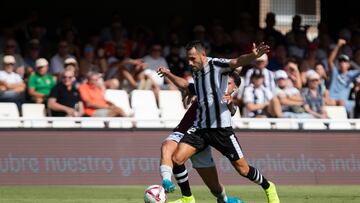 Kiko Olivas cayó lesionado ante el Levante UD.