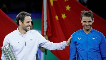 Federer amplía su leyenda tras vencer a Nadal en Shanghai