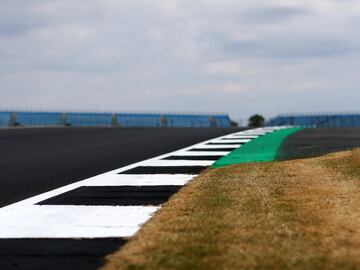 Piano de la pista de Silverstone.