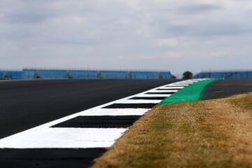 Piano de la pista de Silverstone.