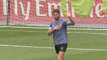 El notable golazo de Sergio Ramos: ¡taco en el aire!