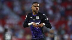 En Nesyri celebra un gol en el Sevilla-Legan&eacute;s