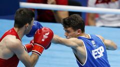 Gabriel Escobar durante la final de los Juegos Europeos.