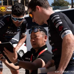 Una leyenda japonesa de la F1 al mando con un español de líder