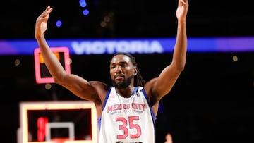 Kenneth Faried, jugador de Capitanes CDMX en la temporada 2023-2024 de la NBA G League.