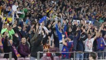 Aficionados del FC Barcelona